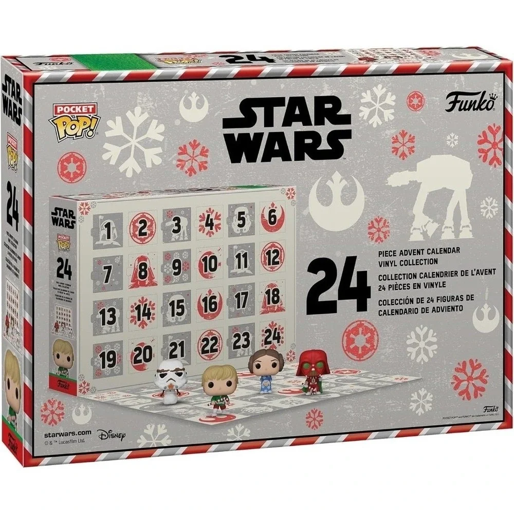 Funko Pop! Advent Calendar: Star Wars -‎ 24 Days of Surprises  Collectible Vinyl